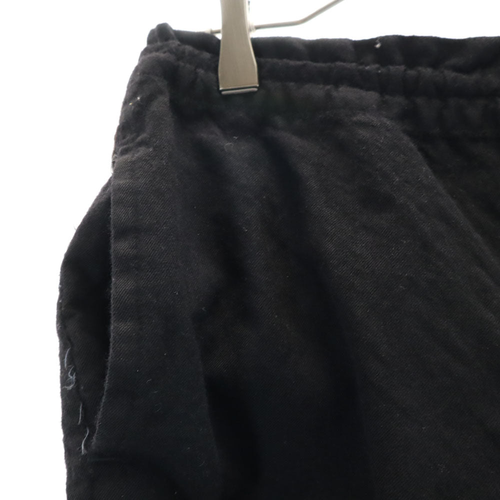 BLACK COMME des GARCONS ブラックコムデギャルソン 日本製 ウールブレンド イージーパンツ XS ブラック レディース
