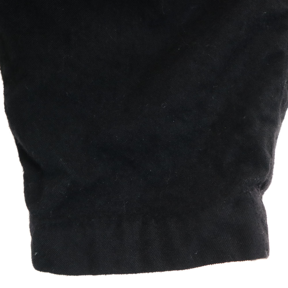 BLACK COMME des GARCONS ブラックコムデギャルソン 日本製 ウールブレンド イージーパンツ XS ブラック レディース