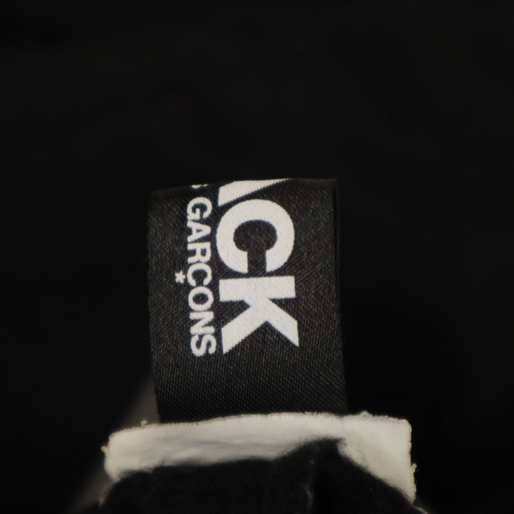 BLACK COMME des GARCONS ブラックコムデギャルソン 日本製 ウールブレンド イージーパンツ XS ブラック レディース