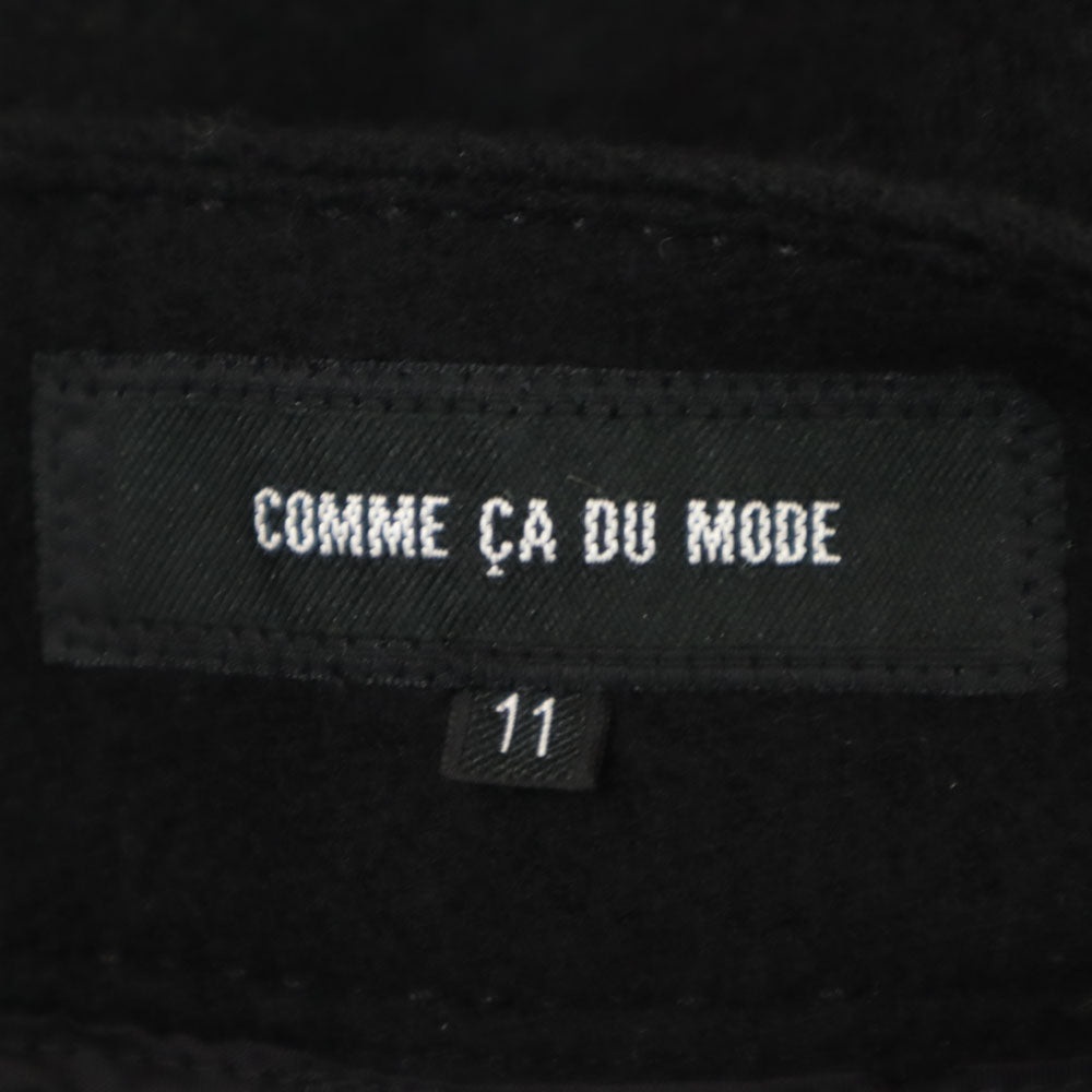 COMME CA DU MODE コムサデモード 日本製 ウールパンツ 11 ブラック レディース