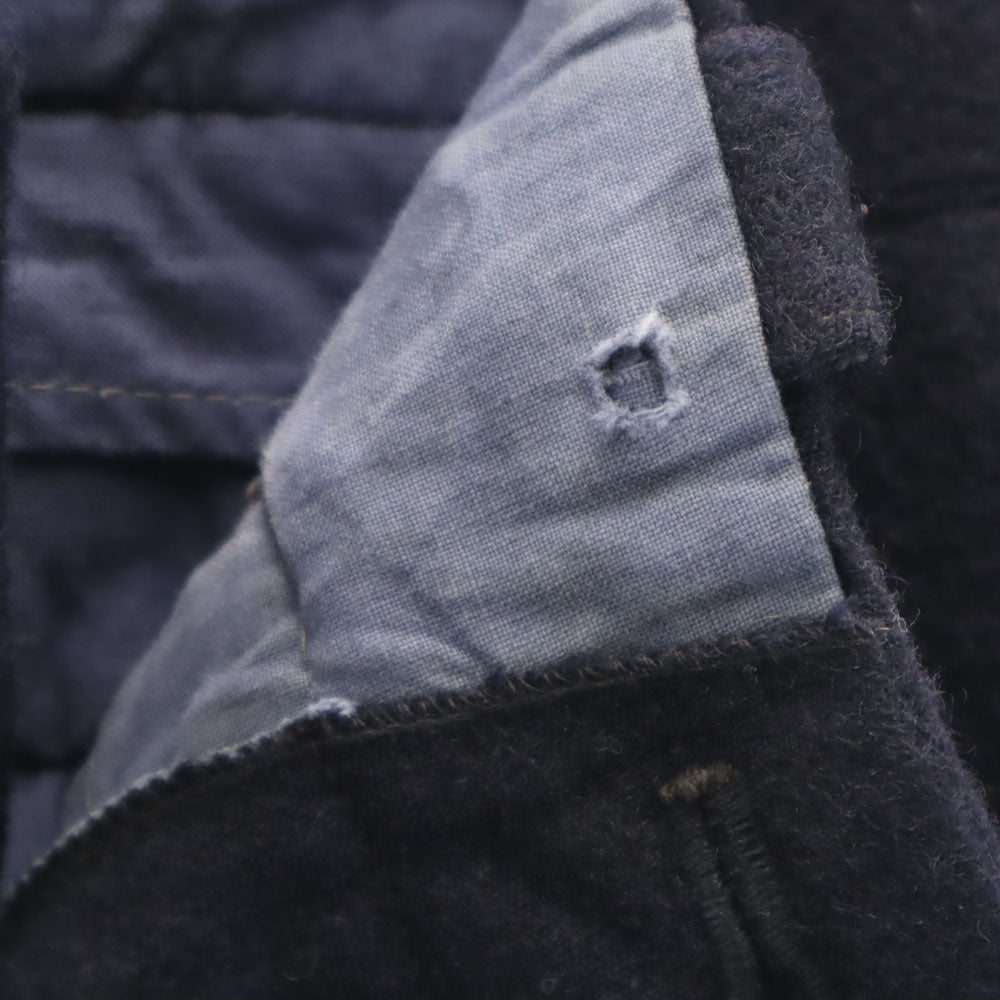 VINTAGE ヴィンテージ 国境警備隊 スラックスパンツ ネイビー ボタンフライ メンズ