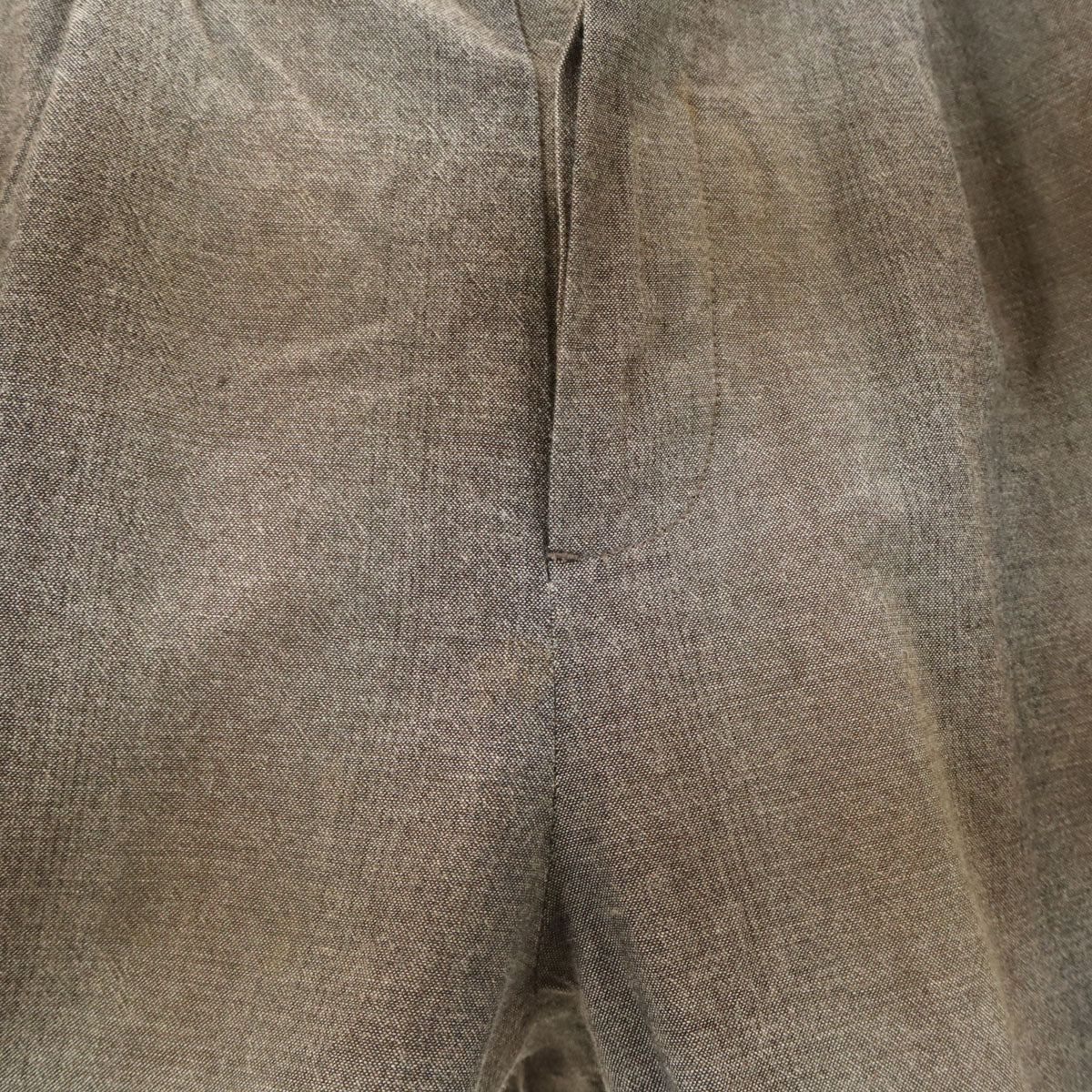 Iroquois イロコイ オンブレ トラウザー パンツ 3 ブラウン メンズ