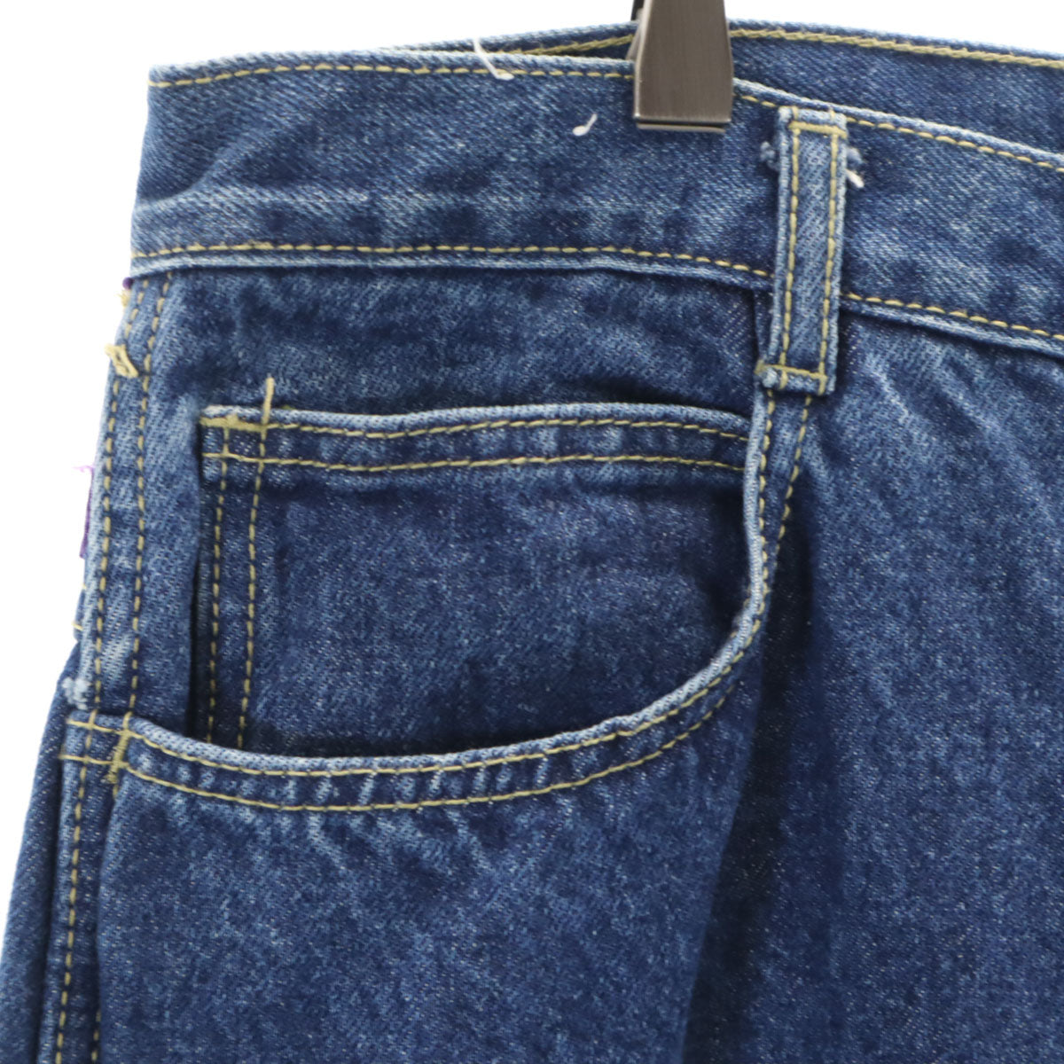 SLICK スリック オールド テーパードデニムパンツ W38 インディゴブルー ジーンズ ビッグサイズ メンズ