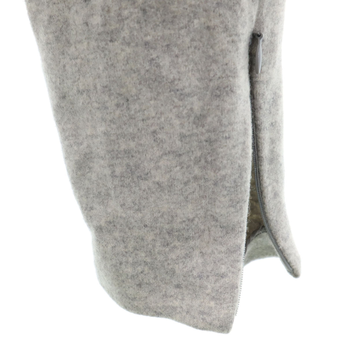 CELINE セリーヌ ポルトガル製 ウールパンツ 36 グレー レディース