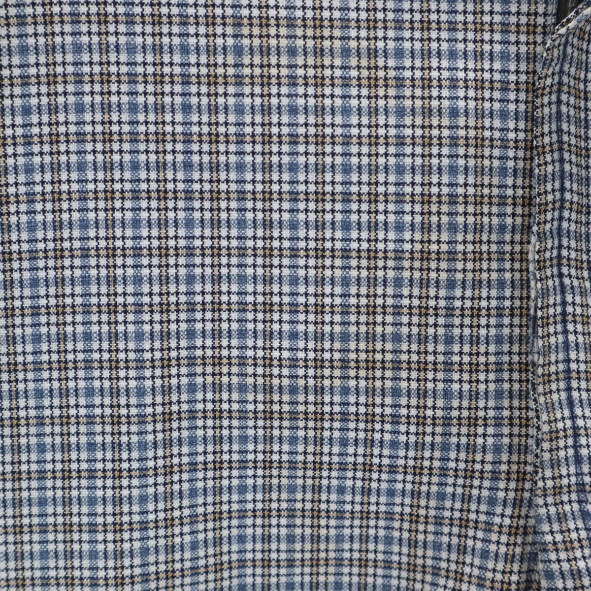 VINTAGE ヴィンテージ 70s チェック柄 トラウザー パンツ ネイビー メンズ