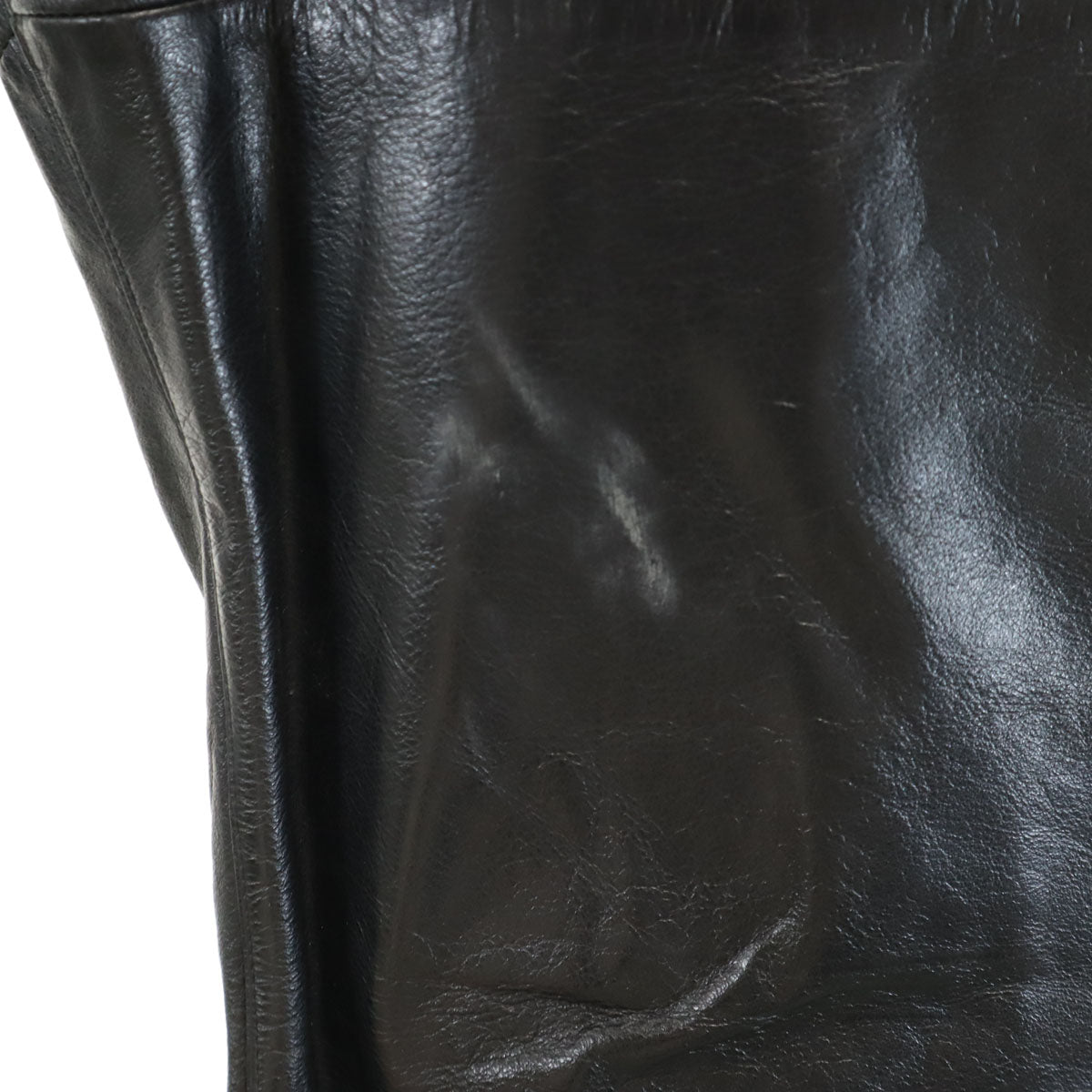 ALL THE WAY オールザウェイ 牛革 レザーパンツ M ブラック メンズ