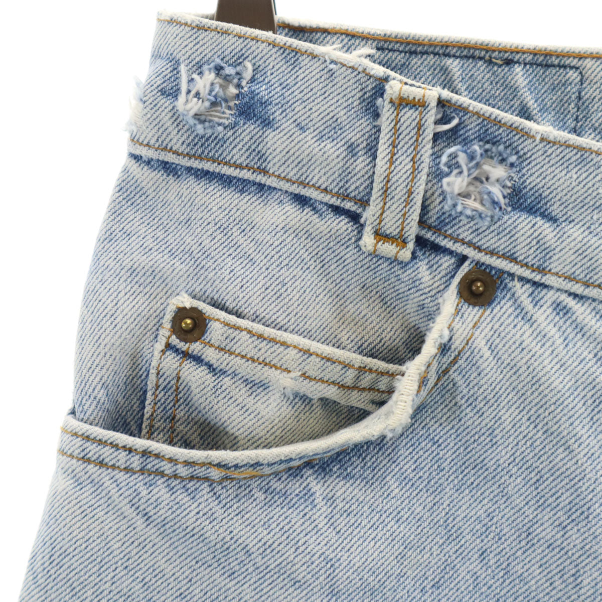 PRADA プラダ ルーマニア製 ボタンフライ デニムパンツ w29 ブルー メンズ