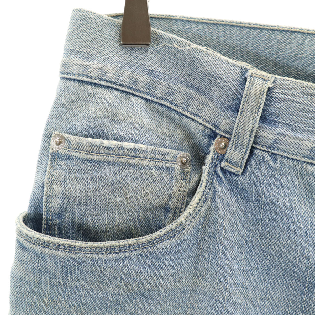 BALENCIAGA バレンシアガ イタリア製 レーヨンブレンド スラックスパンツ 44 ブラック メンズ