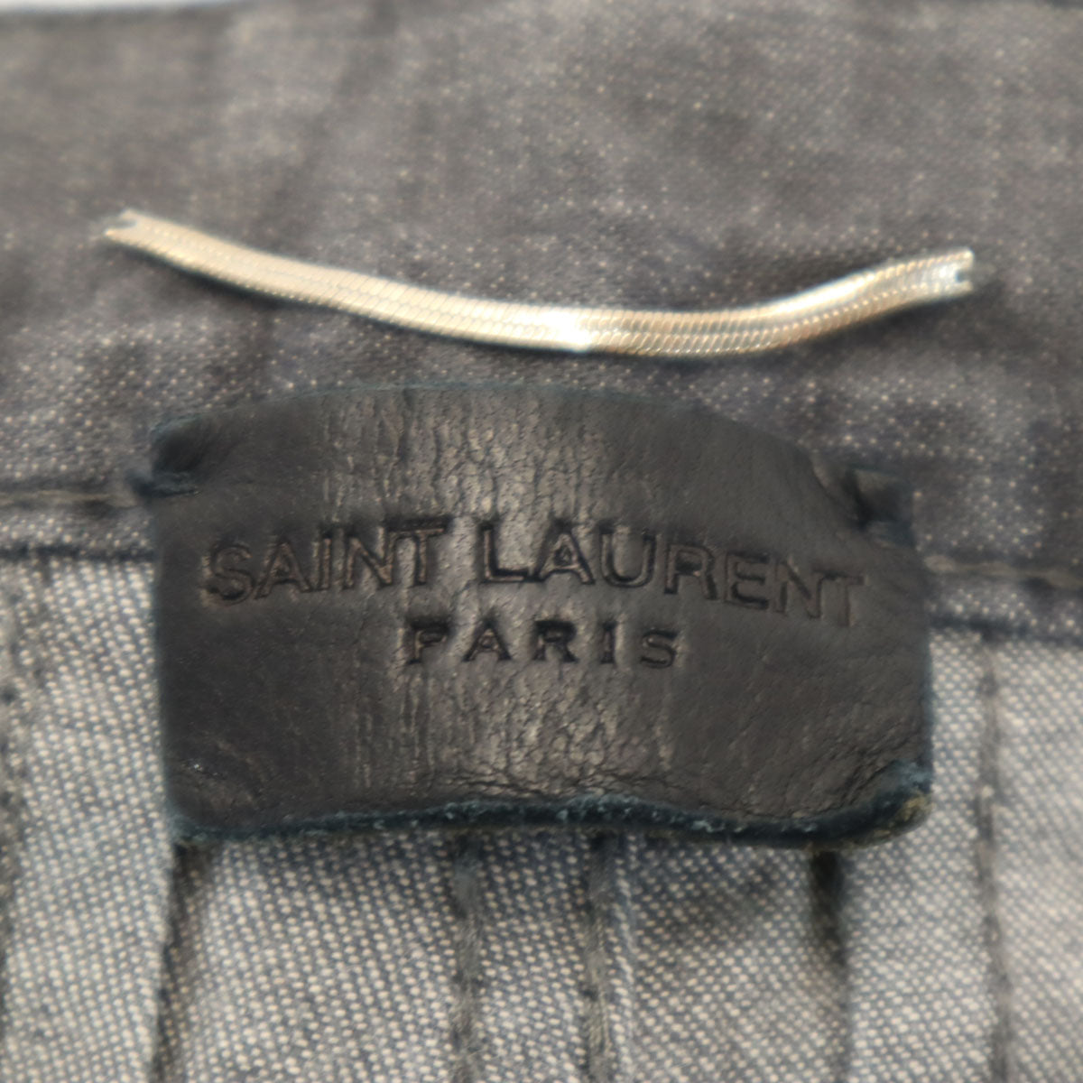 SAINT LAURENT サンローラン 日本製 デニムパンツ w29 グレー メンズ