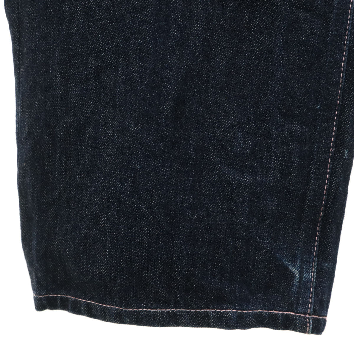 XLARGE エクストララージ バックロゴ ストレートデニムパンツ W32 インディゴブルー ジーンズ メンズ