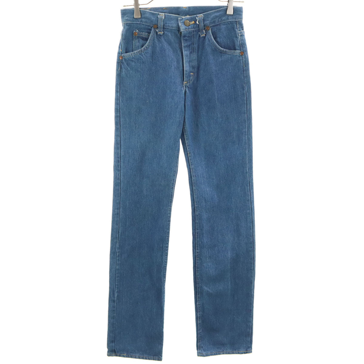 Lee リー 80s USA製 42タロン ストレートデニムパンツ ウォッシュブルー ジーンズ レディース