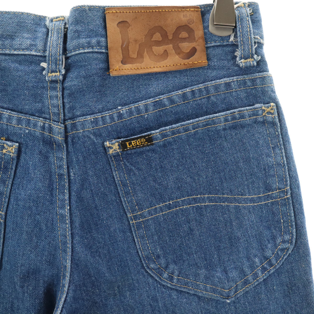 Lee リー 80s USA製 42タロン ストレートデニムパンツ ウォッシュブルー ジーンズ レディース