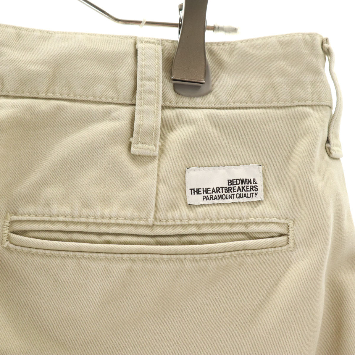 BEDWIN & THE HEARTBREAKERS ベドウィンアンドザハートプレイカーズ 日本製 チノパンツ 3 ベージュ メンズ