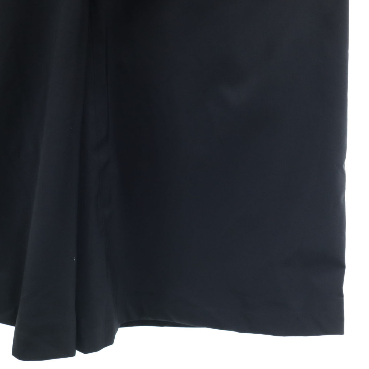 SAINT LAURENT サンローラン 日本製 カットオフ加工 ロングパンツ W29 ブラック レディース