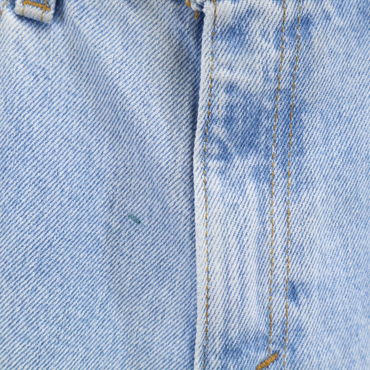 Levi's リーバイス 90s 550 USA製 オールド テーパードデニムパンツ 7/M アイスブルー ジーンズ キッズ