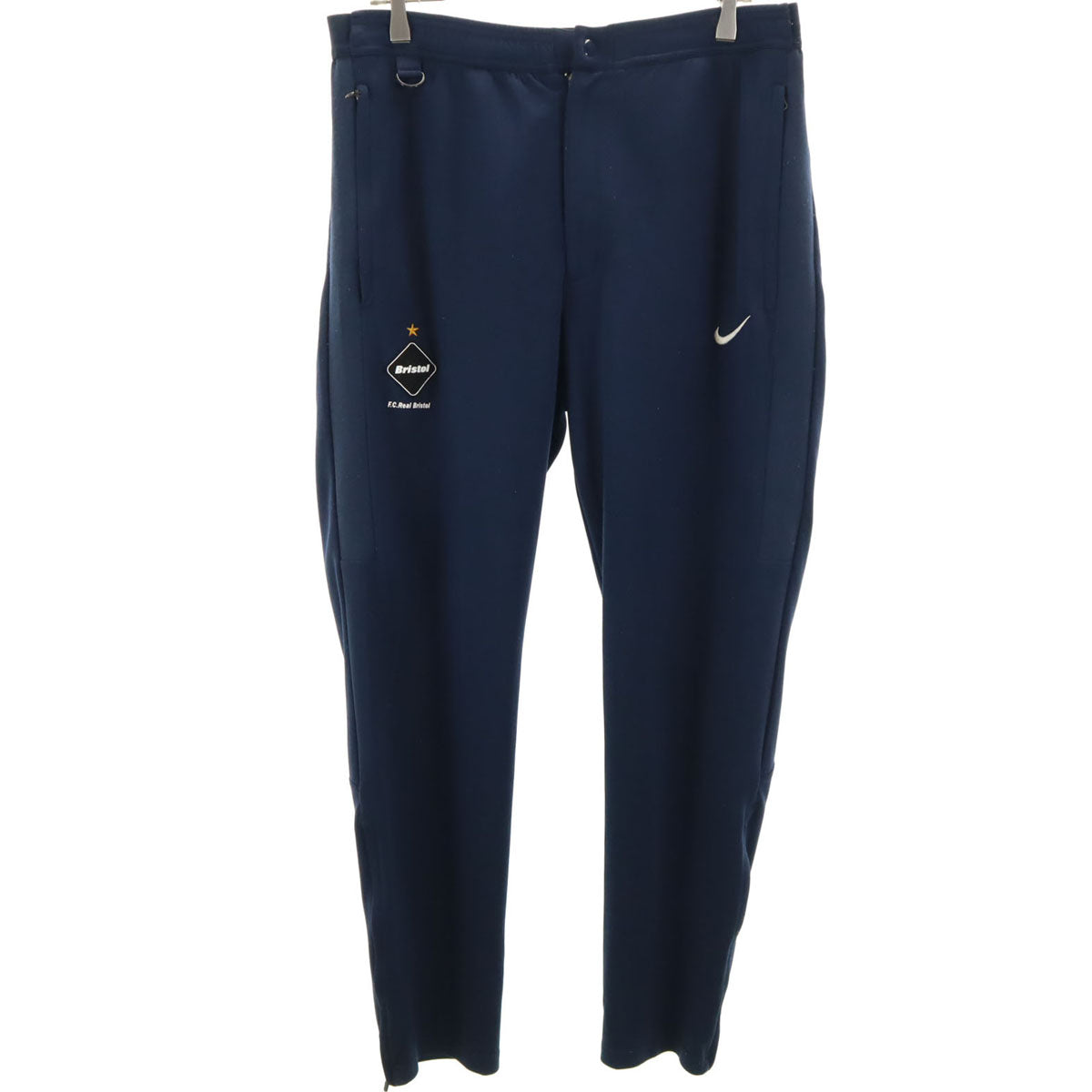 NIKE ナイキ エフシーレアルブリストル ロングジャージパンツ XL ネイビー F.C.REAL BRISTOL メンズ
