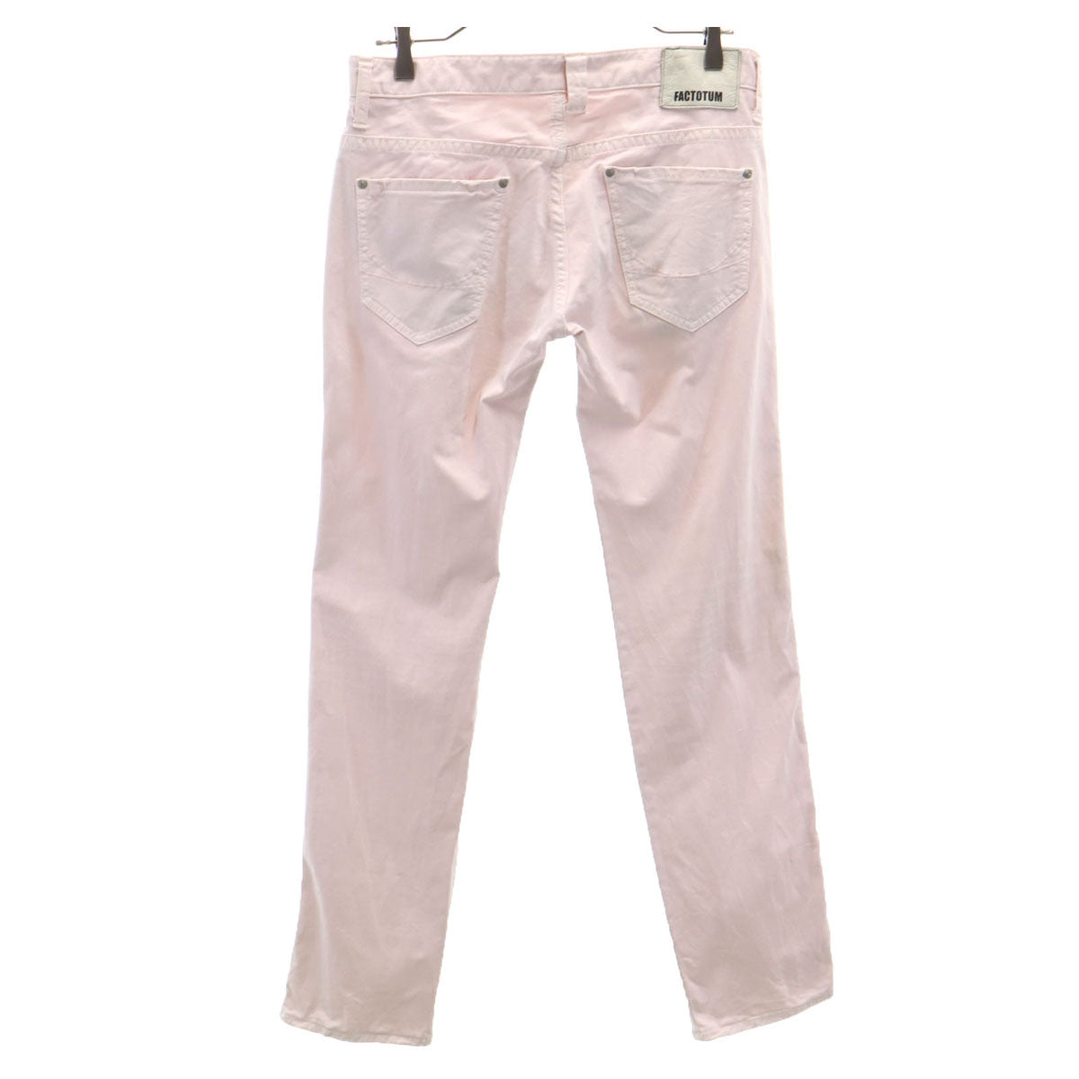 FACTOTUM ファクトタム 日本製 ロングパンツ w30 ピンク メンズ