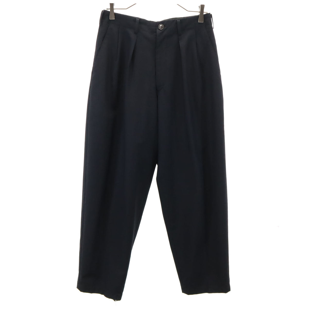 Y’s for men ワイズフォーメン 90s 日本製 オールド テーパードパンツ M ブラック タック メンズ
