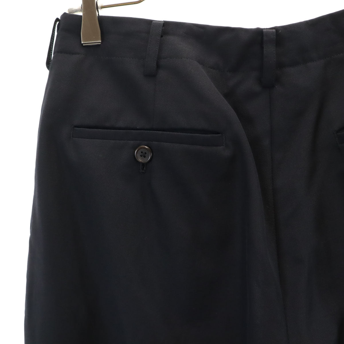 Y’s for men ワイズフォーメン 90s 日本製 オールド テーパードパンツ M ブラック タック メンズ