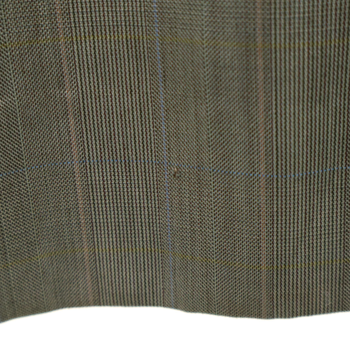 VINTAGE ヴィンテージ 70s チェック柄 トラウザー パンツ ネイビー ビッグサイズ メンズ