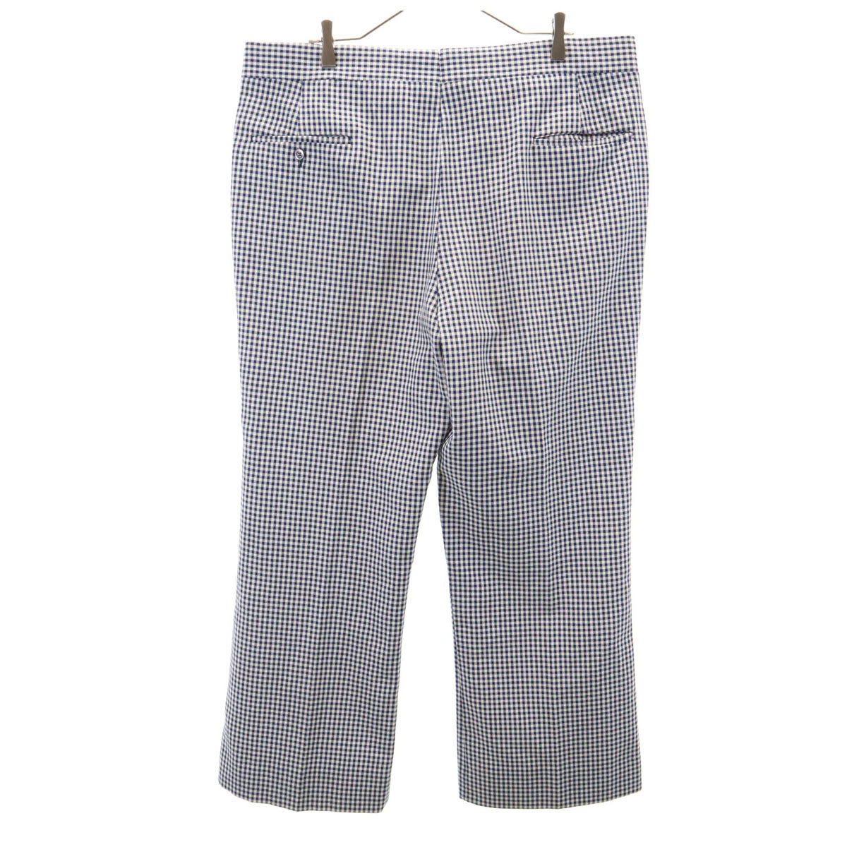 エバンピコネ 80s ヴィンテージ ストライプ柄 スラックスパンツ ネイビー メンズ