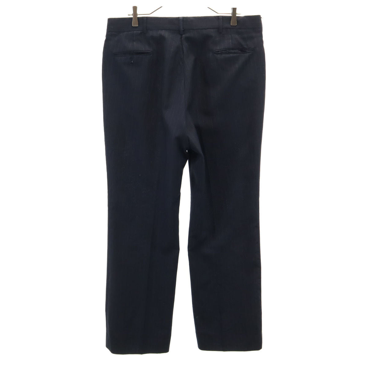 Emporio Armani エンポリオアルマーニ ハイウエスト テーパードパンツ 42 グレー タック レディース