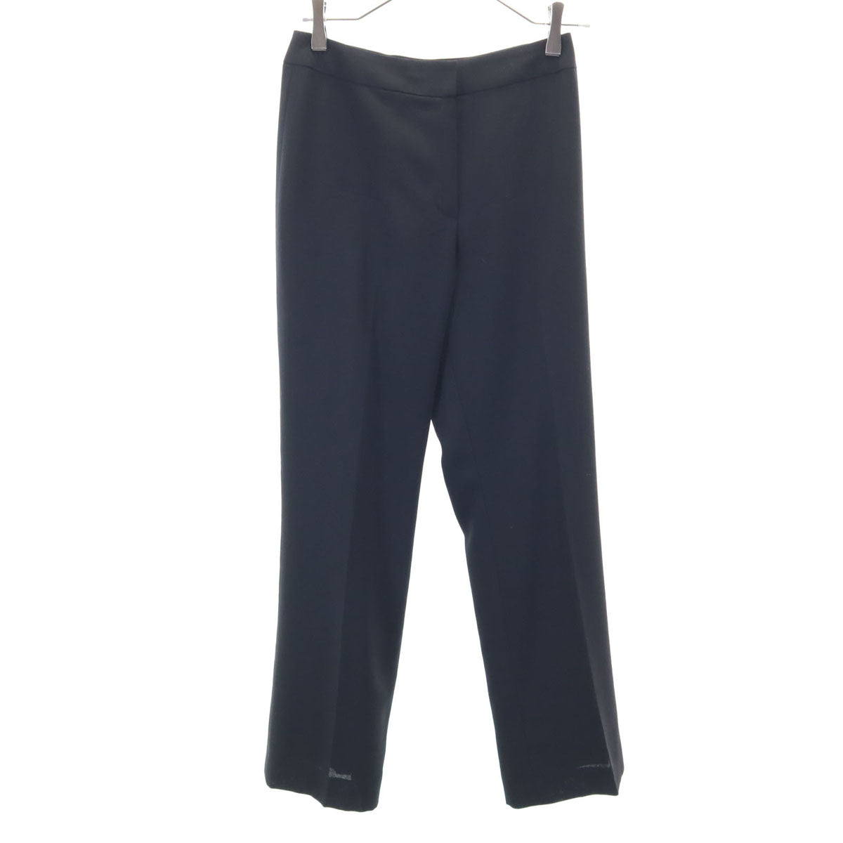 LANVIN LA COLLECTION ランバンコレクション 90s 日本製 オールド スラックスパンツ 40 ブラック レディース