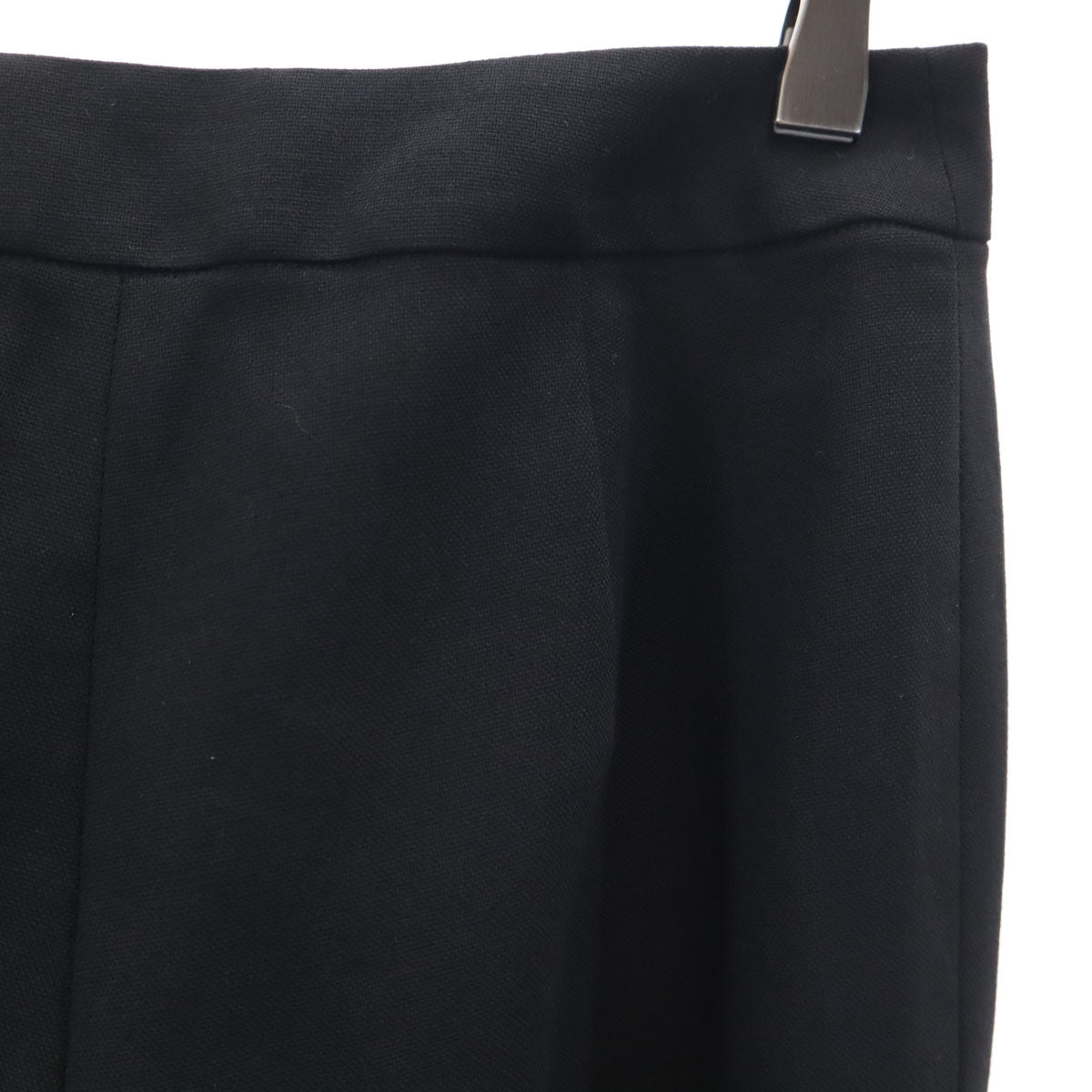 LANVIN LA COLLECTION ランバンコレクション 90s 日本製 オールド スラックスパンツ 40 ブラック レディース