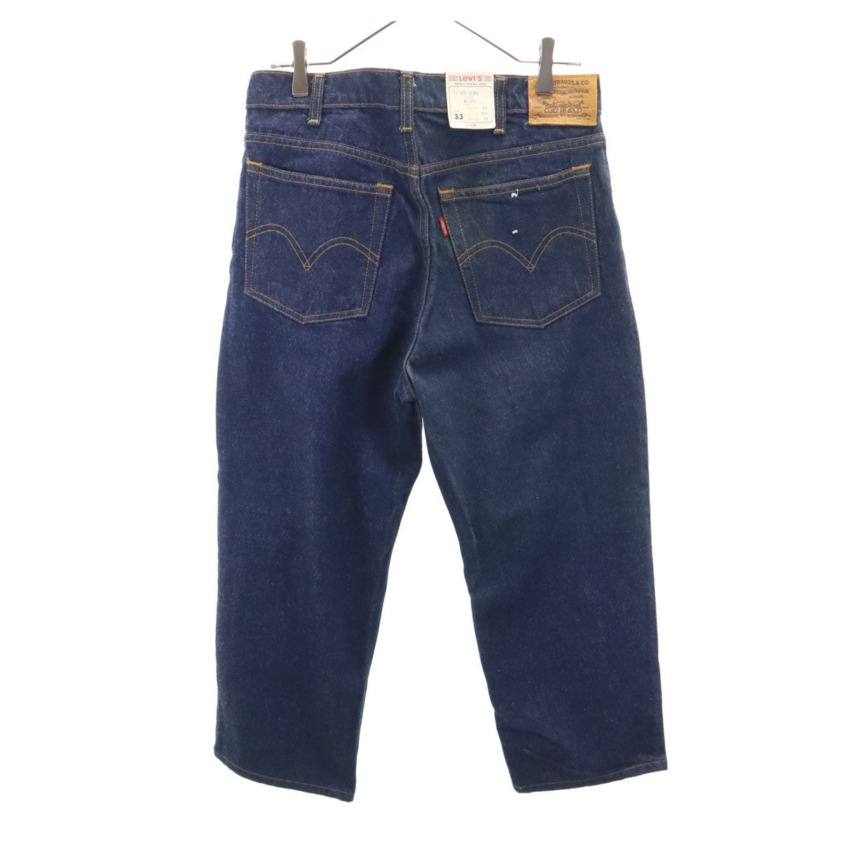 Levi's リーバイス 90s 626 未使用 オールド デッドストック アンクル丈 デニムパンツ W33 インディゴブルー ジーンズ レディース