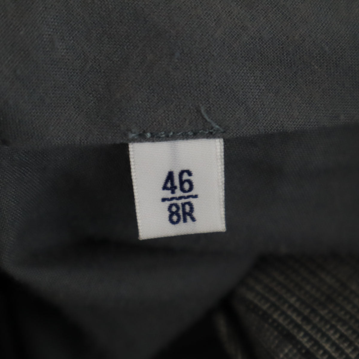 BEAMS F ビームスエフ 日本製 グレンチェック スラックスパンツ 46 グレー メンズ