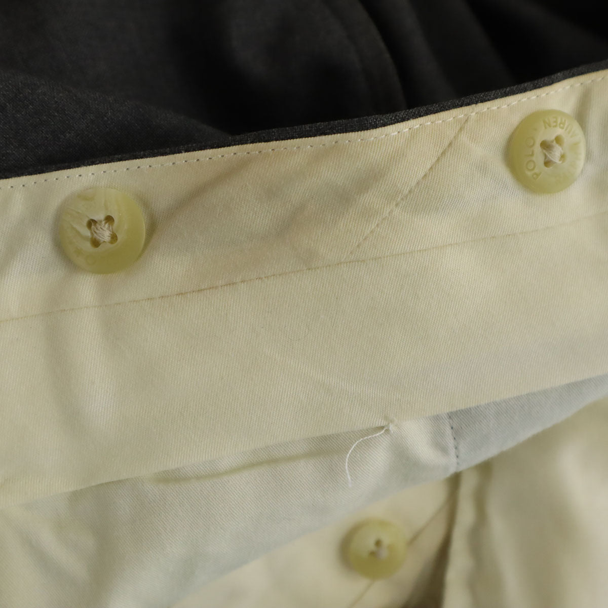 Polo by Ralph Lauren ポロバイラルフローレン 日本製 スラックスパンツ 85 グレー メンズ