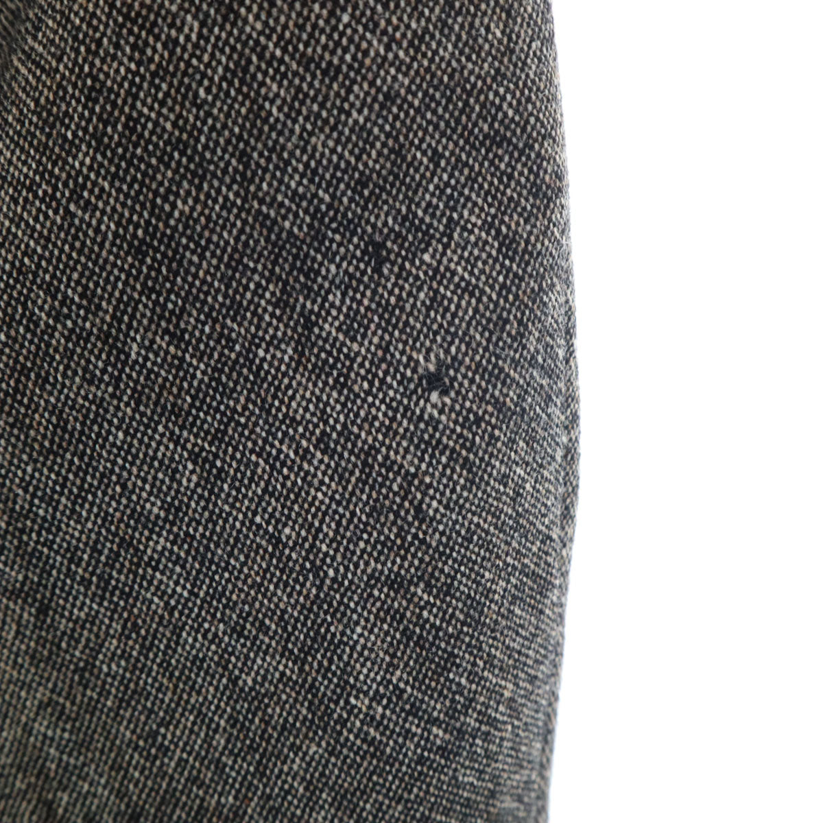 BURBERRY BLACK LABEL バーバリーブラックレーベル 日本製 ストライプ柄 スラックスパンツ 36R ブラック 三陽商会 レディース