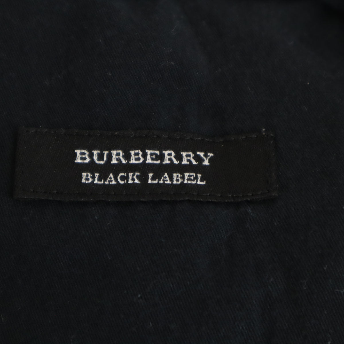 BURBERRY BLACK LABEL バーバリーブラックレーベル 日本製 ストライプ柄 スラックスパンツ 36R ブラック 三陽商会 レディース