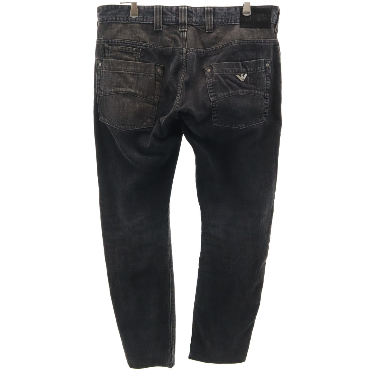 ARMANI JEANS アルマーニジーンズ チュニジア製 ボタンフライ デニムパンツ w34 グレー メンズ