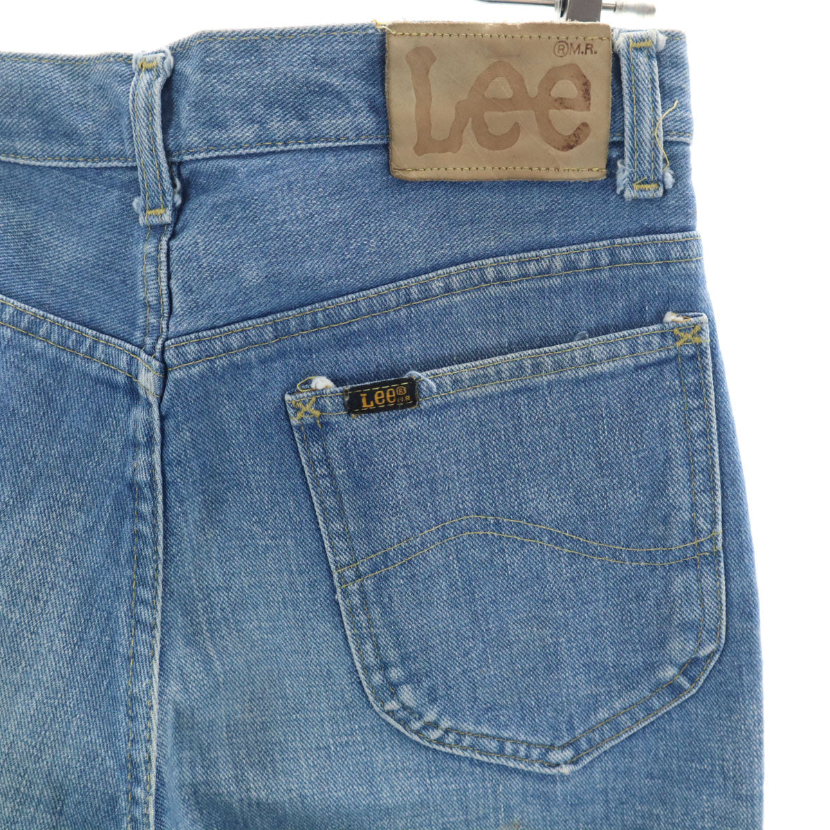 Lee リー 80s ヴィンテージ USA製 42タロン デニムパンツ w30 ブルー メンズ