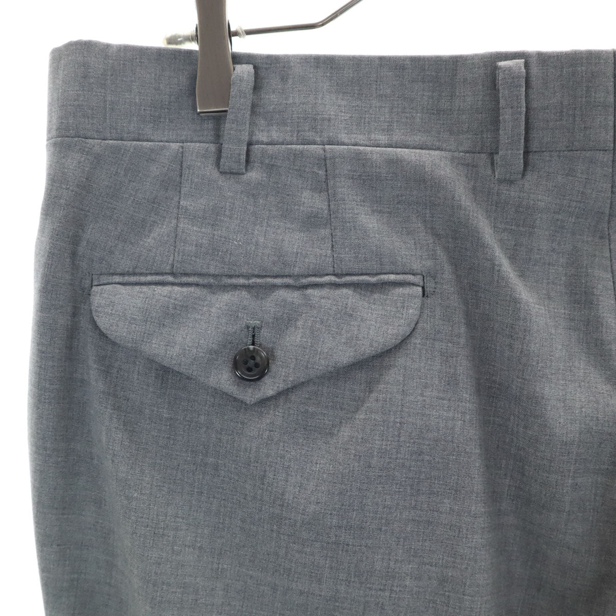 BURBERRY LONDON バーバリーロンドン 日本製 ウールパンツ w94 グレー メンズ