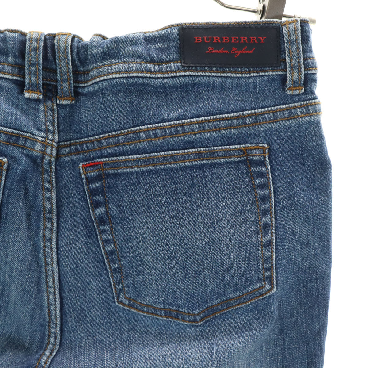 BURBERRY バーバリー チルドレン スキニーデニムパンツ 14Y CHILDREN ジーンズ ストレッチ キッズ