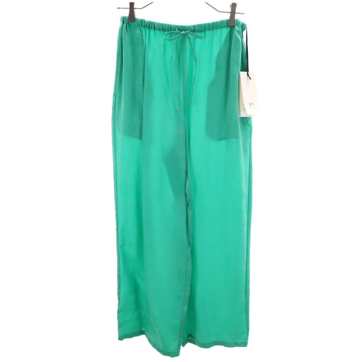 ADORE アドーア タック ロングパンツ 38 ブラック レディース