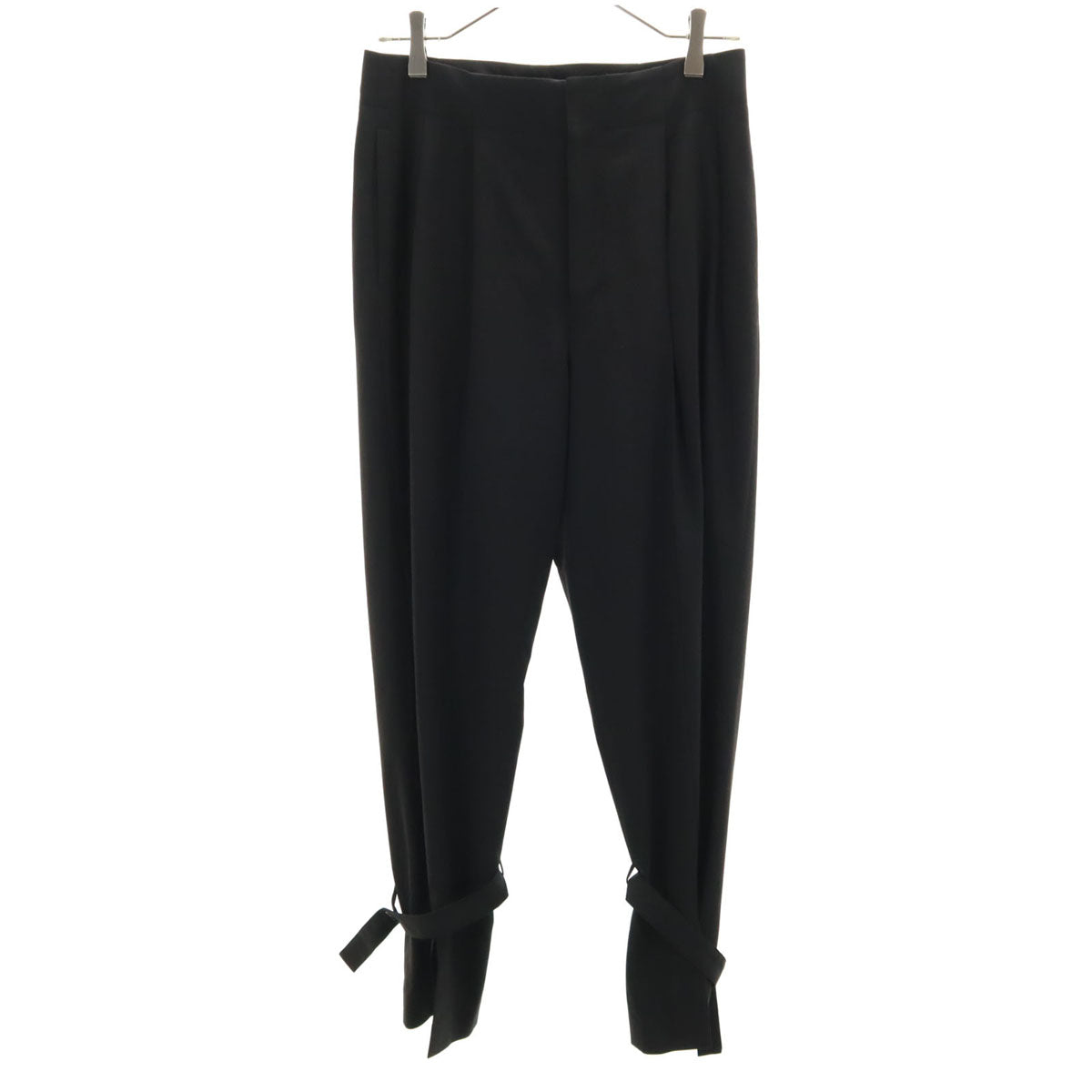 ADORE アドーア タック ロングパンツ 38 ブラック レディース