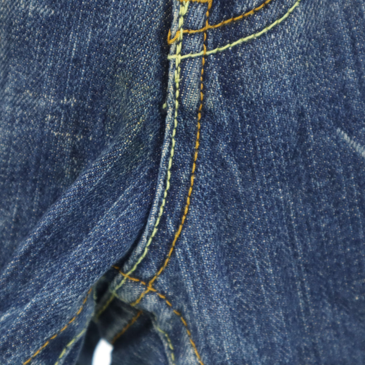 キジ 日本製 ハイライズ ワイドデニムパンツ 1 ブルー ジーンズ シンチバック レディース