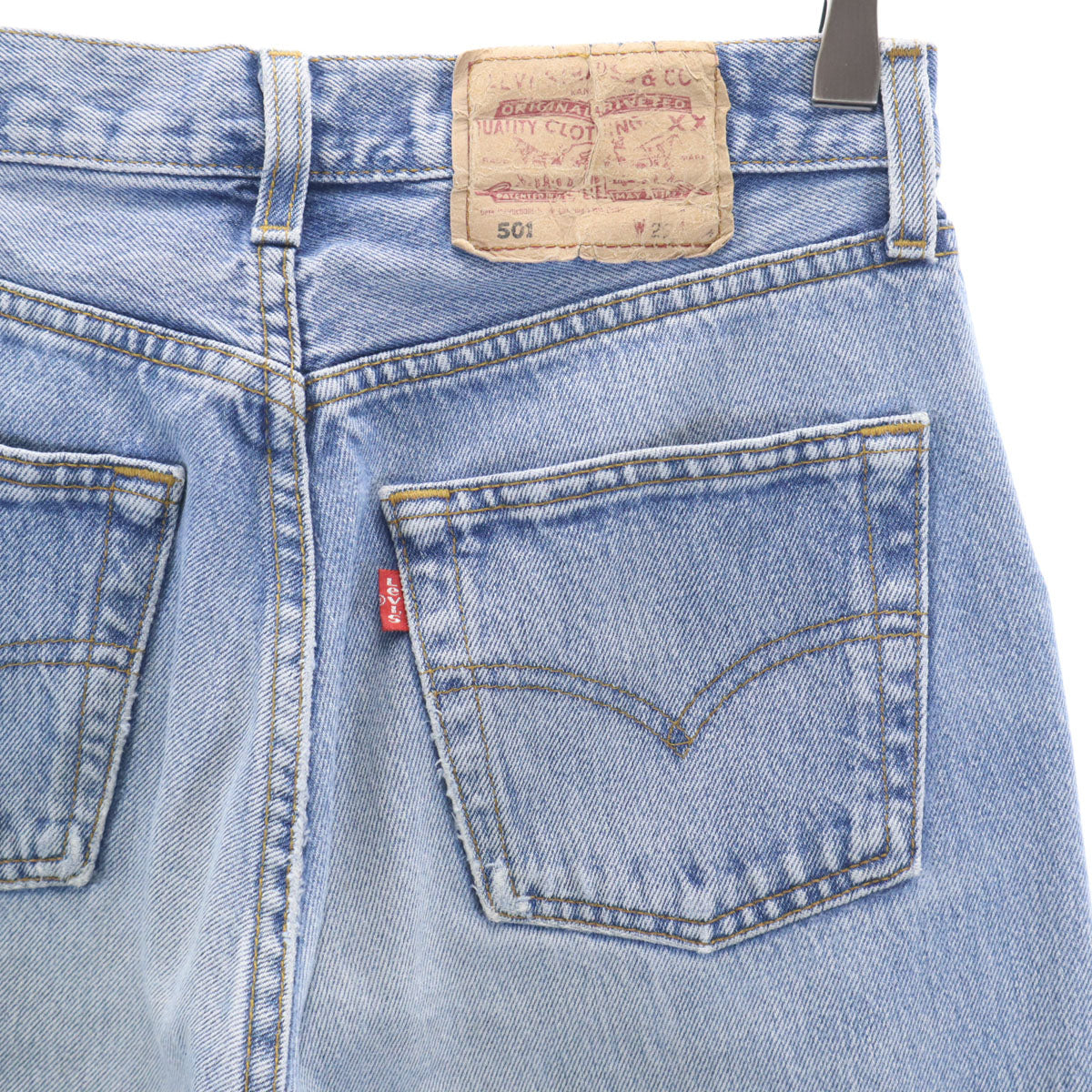 Levi's リーバイス 80s 510-0215 ヴィンテージ テーパードデニムパンツ w29 ウォッシュブルー ジーンズ メンズ