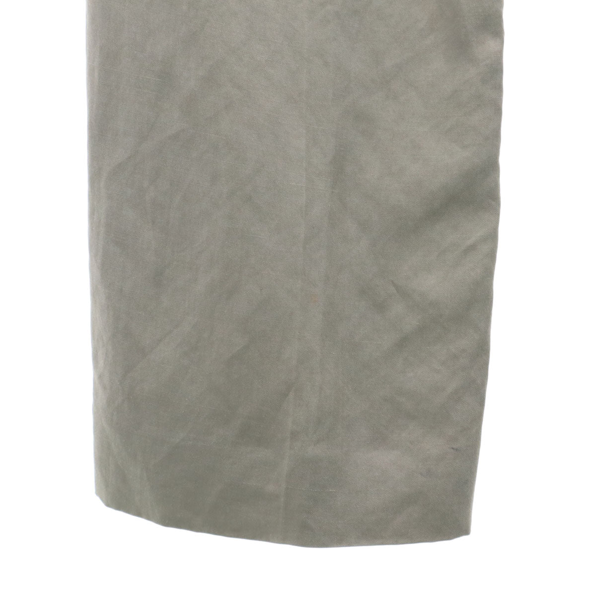 GIVENCHY ジバンシィ イタリア製 リネンブレンド スラックスパンツ 36 グレーブラウン系 レディース