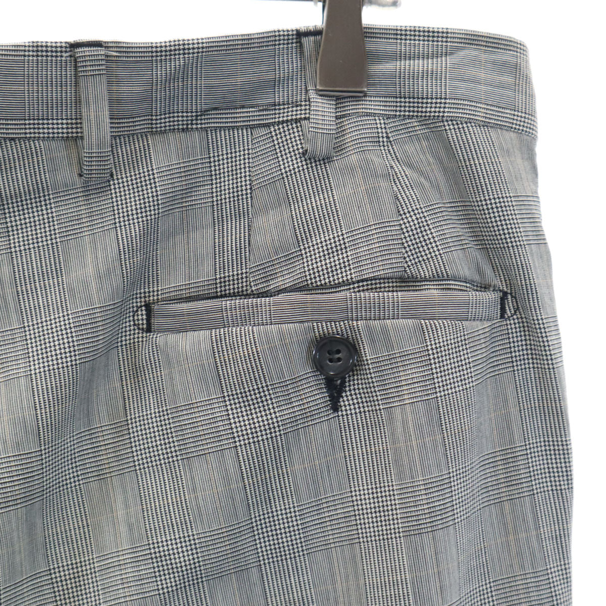 CELINE セリーヌ フランス製 スラックスパンツ 40 グレー レディース