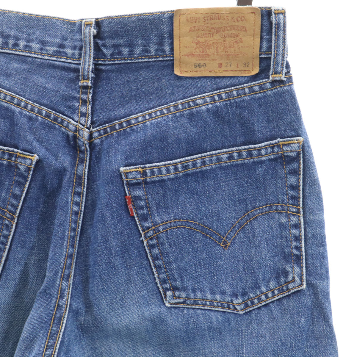 Levi's リーバイス 90s 560 オールド ボタン裏359 デニムパンツ w27 ブルー メンズ