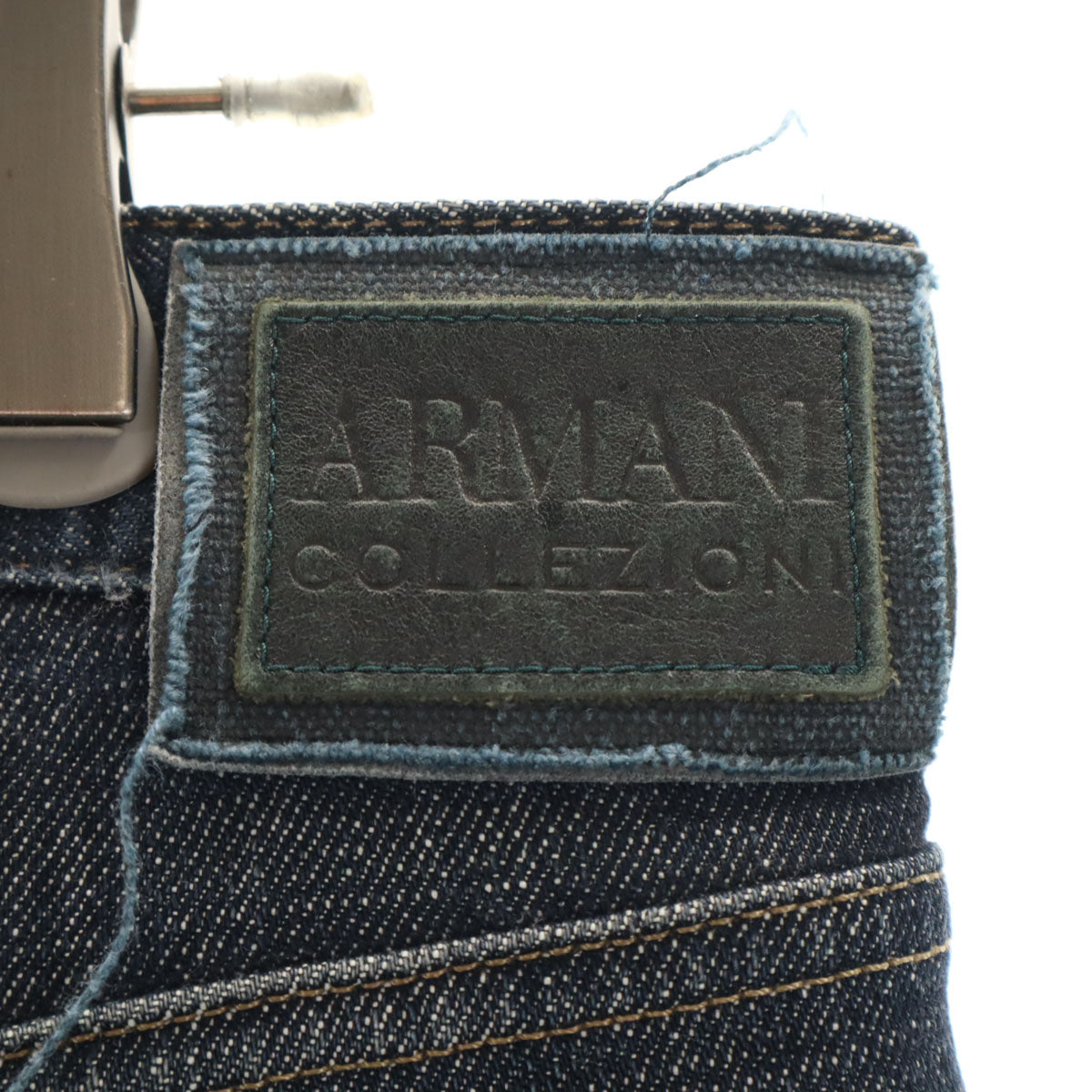 ARMANI COLLEZIONI アルマーニコレッツォーニ イタリア製 デニムパンツ 33 ネイビー メンズ