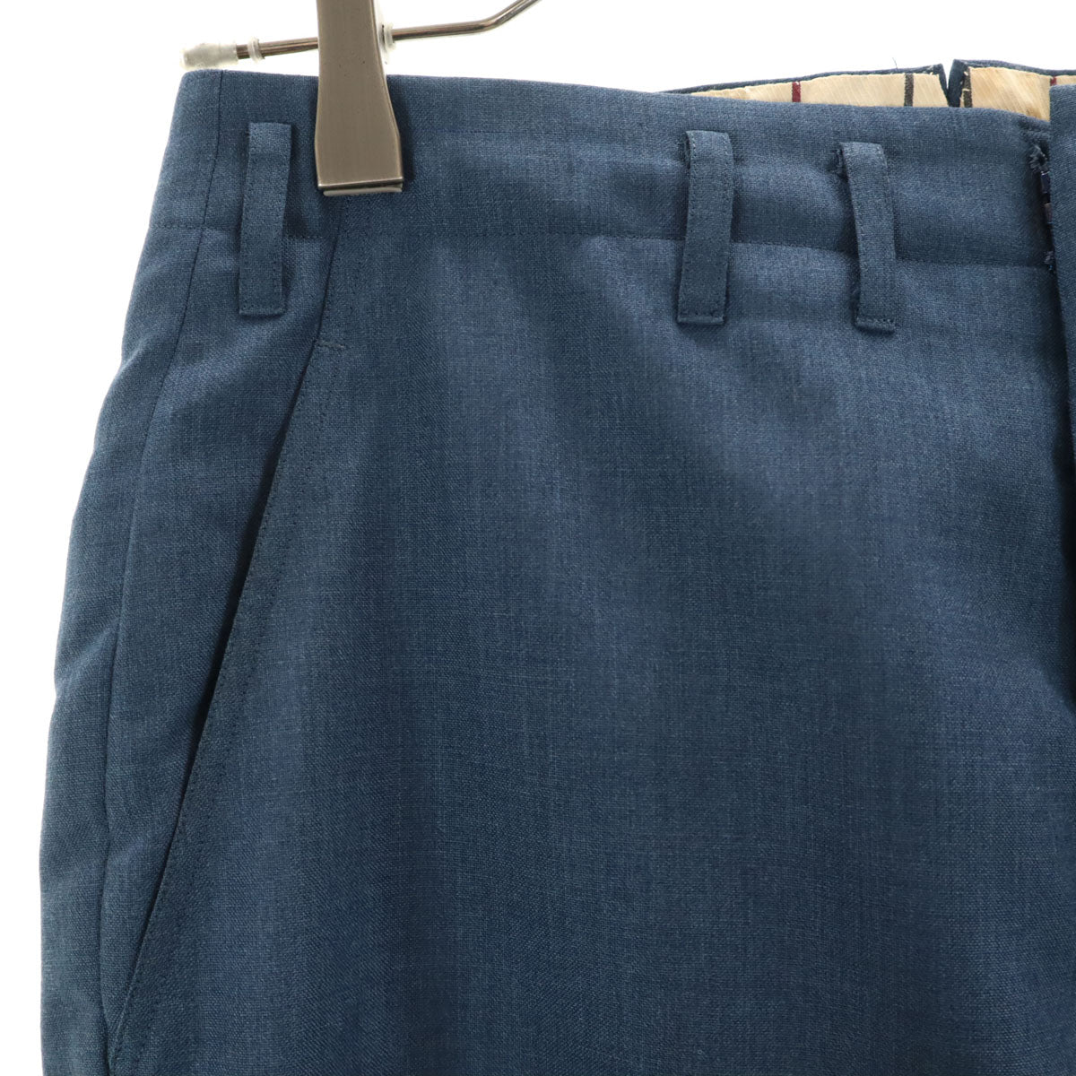 VINTAGE ヴィンテージ 60s 70s ヴィンテージ タロンジップ スラックスパンツ ブルー メンズ