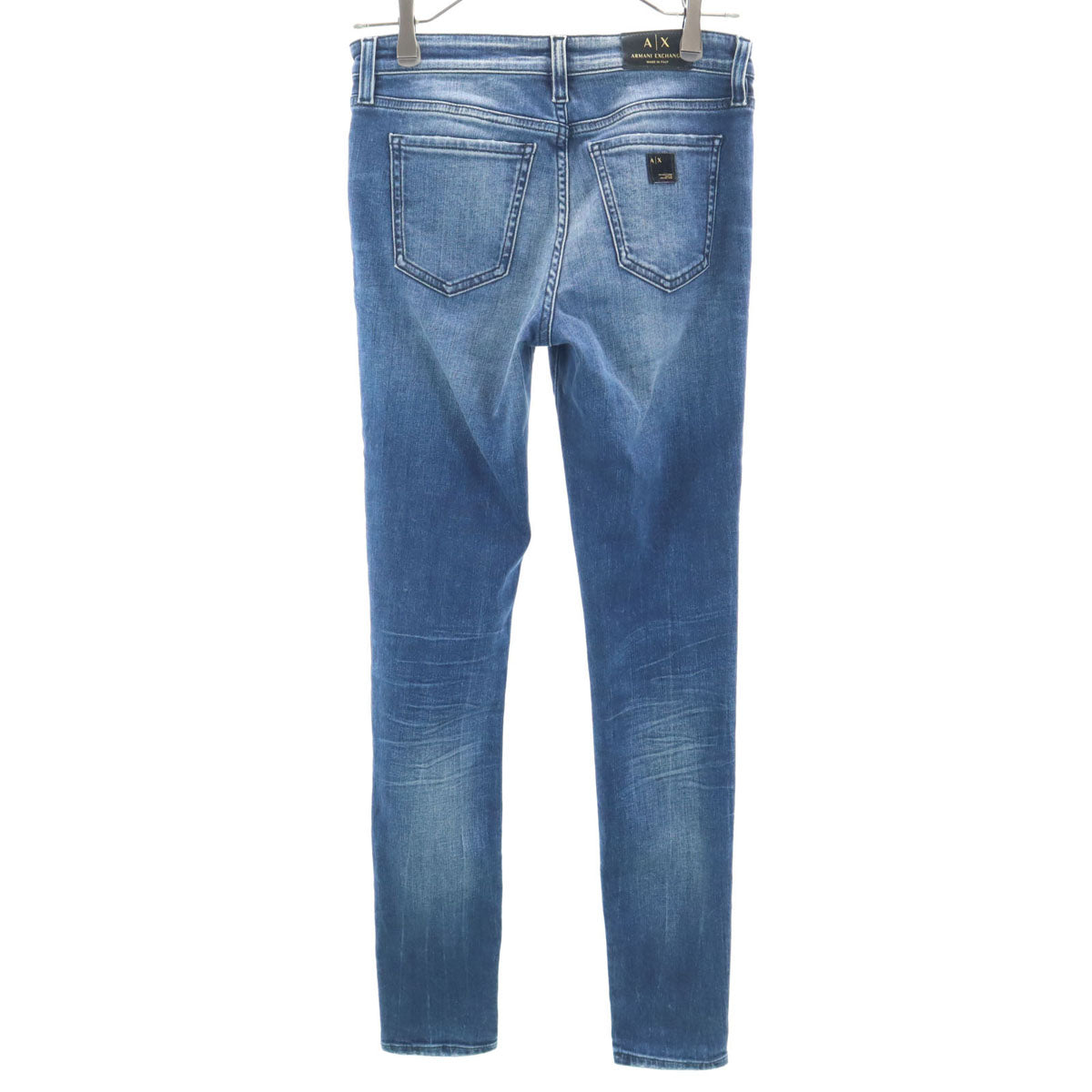 ARMANI EXCHANGE アルマーニエクスチェンジ イタリア製 ストレッチ スリムデニムパンツ w25 ジーンズ レディース
