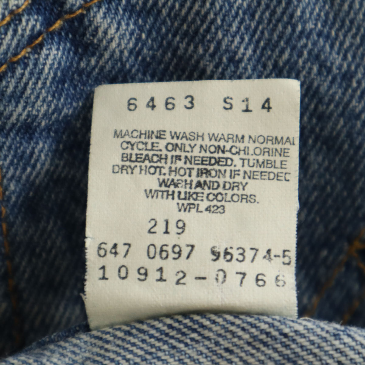 Levi's リーバイス 90s 912 SLIM FIT オールド ストレートデニムパンツ S ジーンズ メンズ