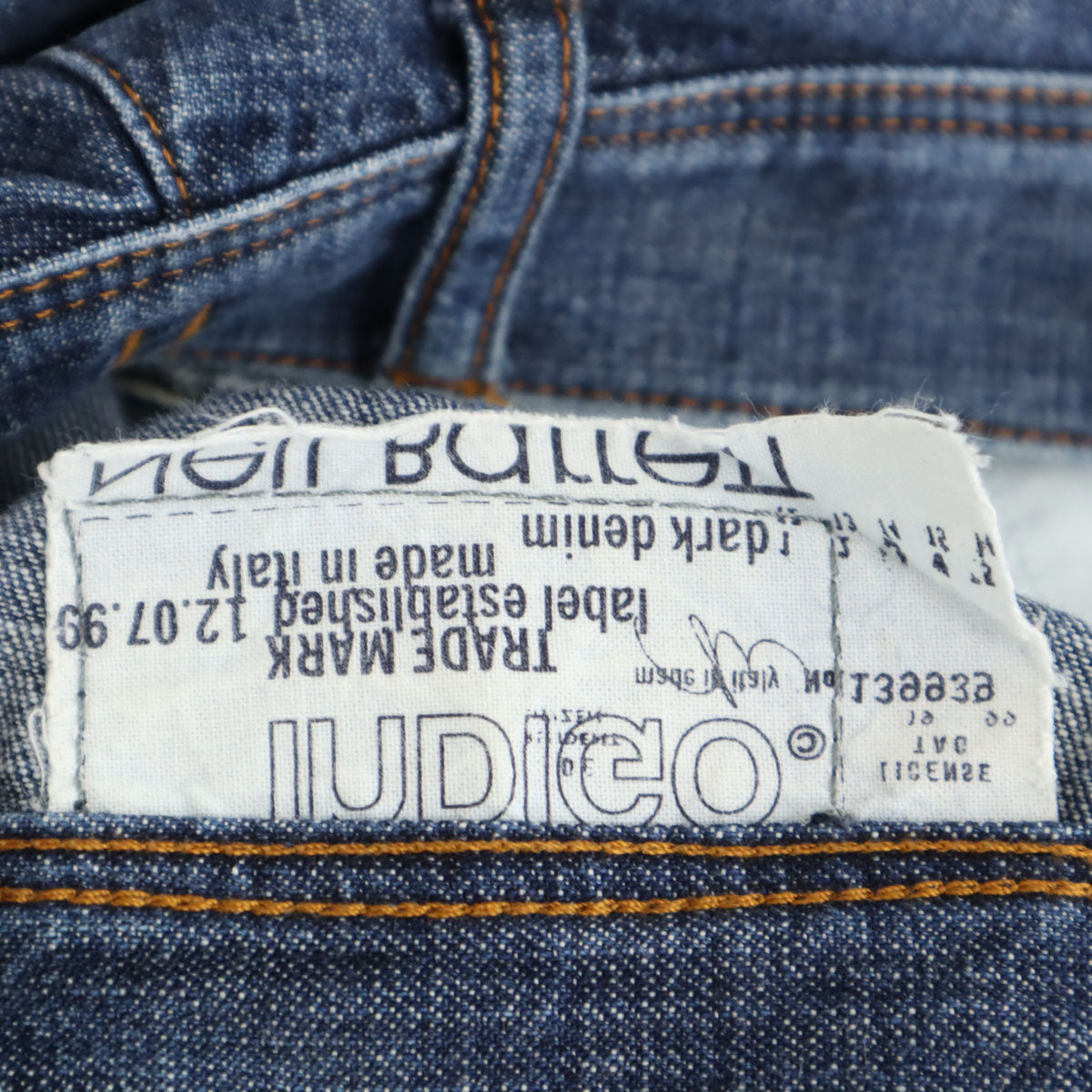 NEIL BARRETT ニールバレット イタリア製 デニムパンツ 33 ブルー メンズ