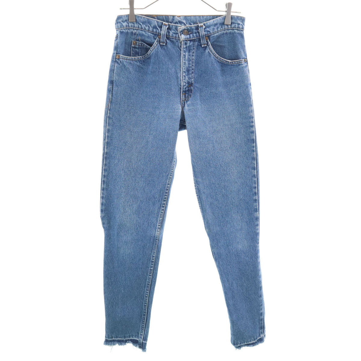 Levi's リーバイス 80s 20505-0217 ヴィンテージ USA製 オレンジタブ ボタン裏575 カットオフ デニムパンツ w29 ブルー メンズ
